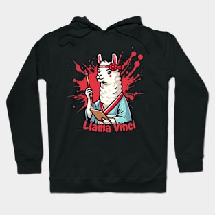 Llama artist Hoodie